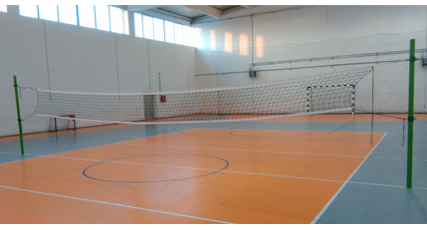 Sportska  hala osposobljena za odbojkaška takmičenja